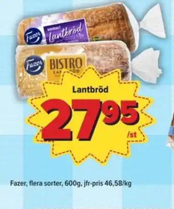 Östenssons Bistro lantbröd erbjuda