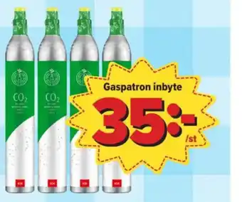 Östenssons Aga kolsyrepatron erbjuda