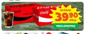 Stora Coop Coca cola läskedryck erbjuda