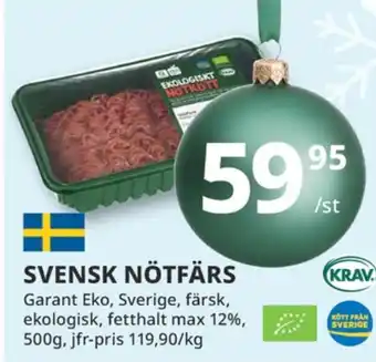 Tempo Garant nötfärs 12% erbjuda