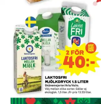 Valio mellanmjölk