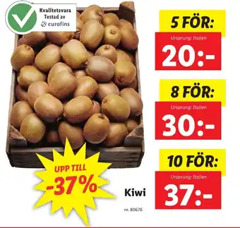 Lidl Kiwi erbjuda