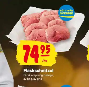 City Gross Fläskschnitzel erbjuda