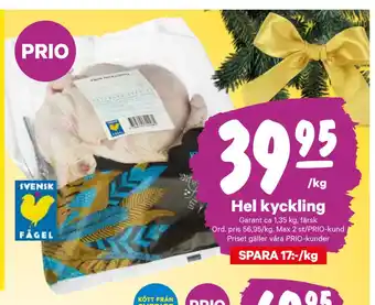 City Gross Hel kyckling erbjuda