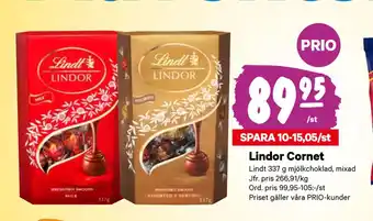 City Gross Lindor cornet erbjuda