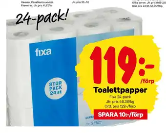 City Gross Toalettpapper erbjuda