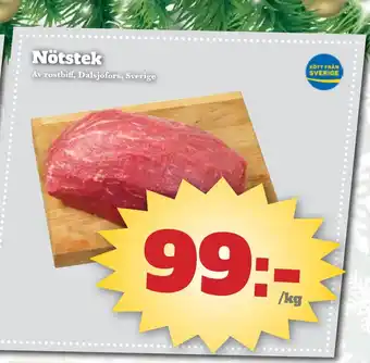Bonum Matmarknad Nötstek erbjuda