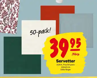 City Gross Servetter erbjuda
