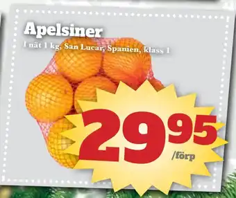 Bonum Matmarknad Apelsiner erbjuda