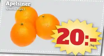 Bonum Matmarknad Apelsiner erbjuda