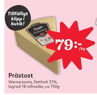 Hemköp Prästost erbjuda