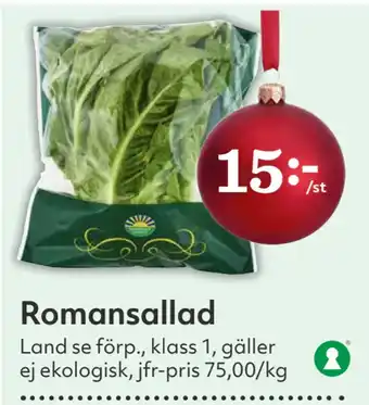 Hemköp Romansallad erbjuda