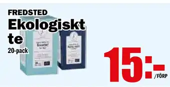 Matdax Ekologiskt te erbjuda