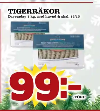 Matdax Tigerräkor erbjuda