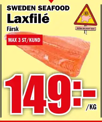 Matdax Laxfilé erbjuda