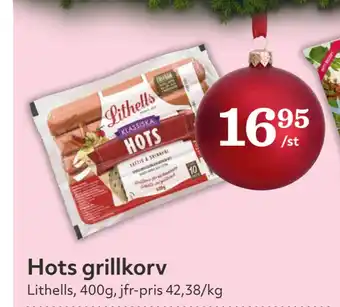 Hemköp Hots grillkorv erbjuda