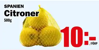 Matdax Citroner erbjuda