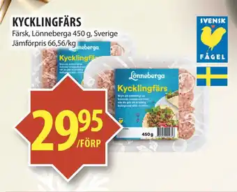 Kycklingfärs