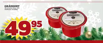 Nelins Gräddost erbjuda