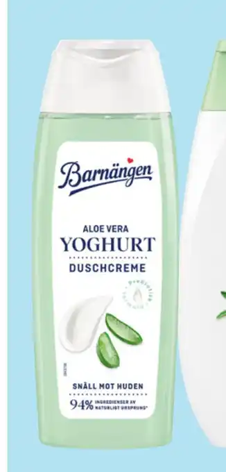 Matöppet Duschcreme erbjuda