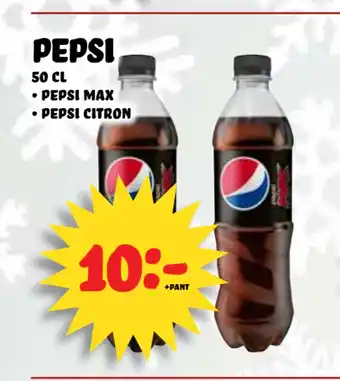 Nelins Pepsi erbjuda