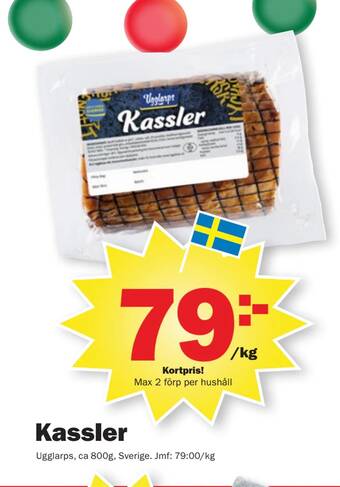 Pekås Kassler erbjuda