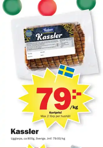 Pekås Kassler erbjuda