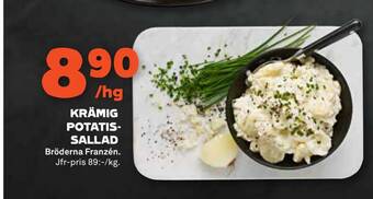 Stora Coop Krämig potatissallad erbjuda