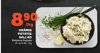 Stora Coop Krämig potatissallad erbjuda