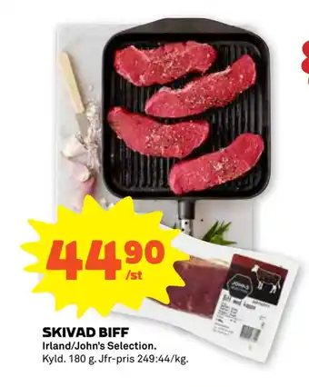 Stora Coop Skivad biff erbjuda