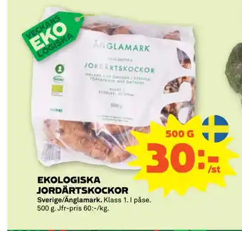 Stora Coop Ekologiska jordärtskockor erbjuda