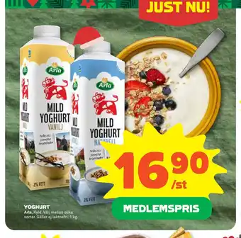 Stora Coop Yoghurt erbjuda