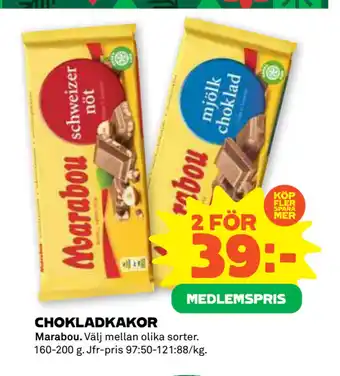Stora Coop Chokladkakor erbjuda