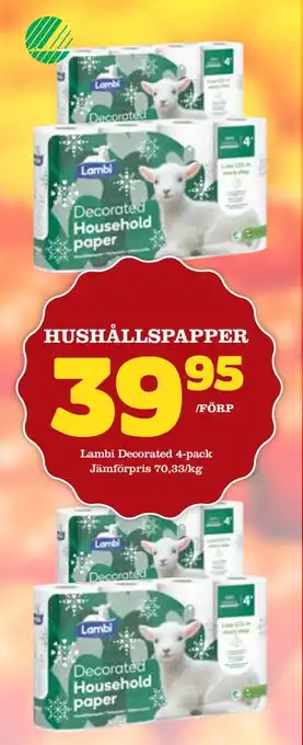 Supergrossen Hushållspapper erbjuda