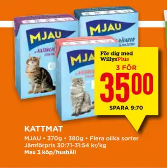 Willys Kattmat erbjuda