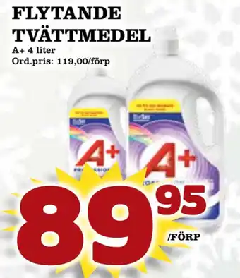Supergrossen Tvättmedel erbjuda