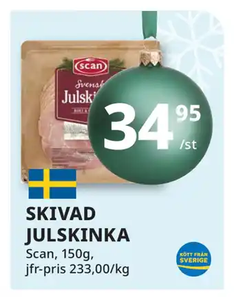 Tempo Skivad julskinka erbjuda