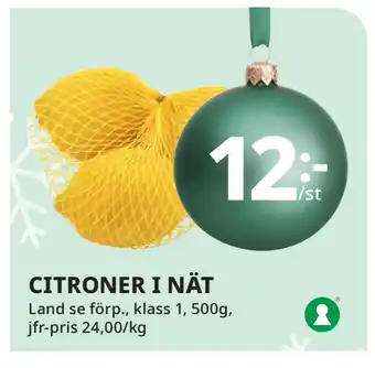 Citroner i nät