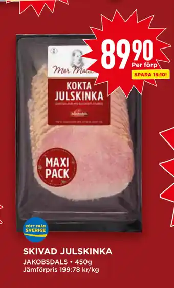Willys Skivad julskinka erbjuda