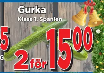 Supergrossen Gurka erbjuda