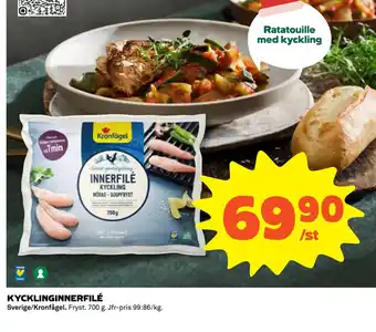 Coop Kycklinginnerfilé erbjuda