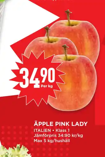 Willys Hemma Äpple pink lady erbjuda