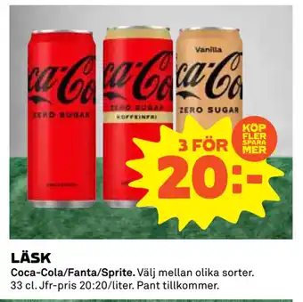 Coop Läsk erbjuda