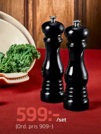 Önska Le creuset erbjuda