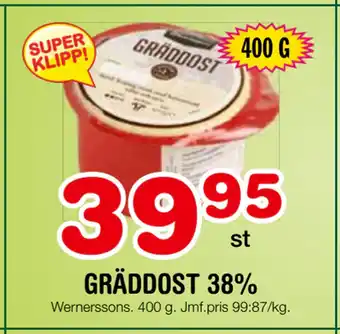 Nya Pulsen Gräddost 38% erbjuda