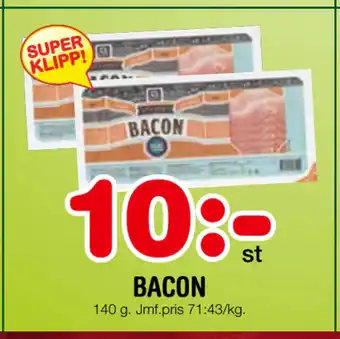 Nya Pulsen Bacon erbjuda
