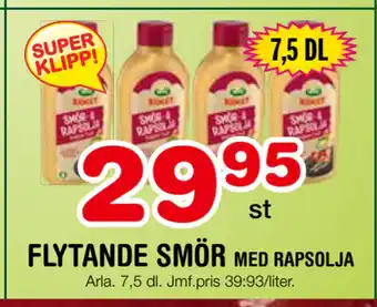 Nya Pulsen Flytande smör erbjuda