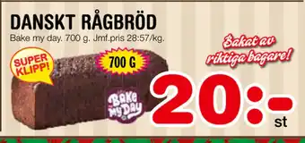 Nya Pulsen Danskt rågbröd erbjuda
