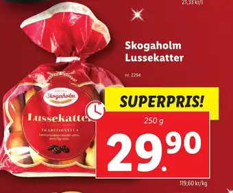 Lidl Skogaholm Lussekatter erbjuda