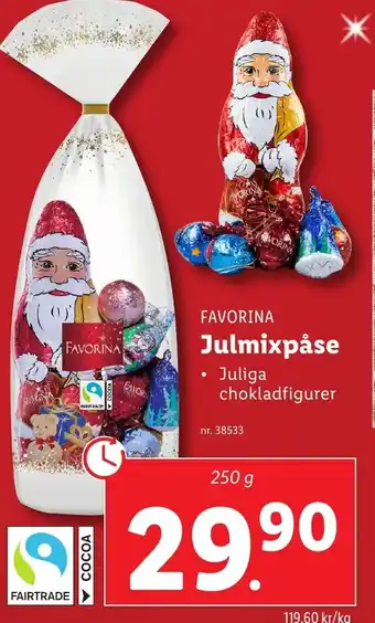 Lidl FAVORINA Julmixpåse erbjuda